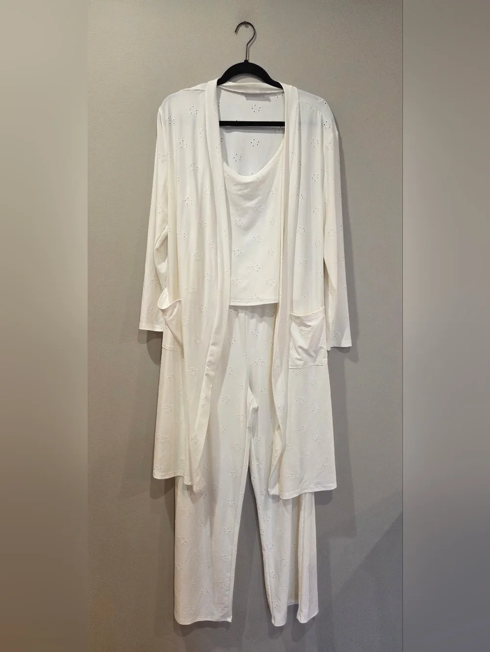 89th & MADISON Pointelle Flower 3 Piece Set